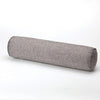 Removable Solid Color Round Cervical Pillow Bed Roll Cushion Head Leg Back Support Light Travel Column Pillow