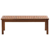 4 Piece Solid Acacia Wood Garden Lounge Set Weather Resistant Patio Set
