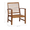4 Piece Solid Acacia Wood Garden Lounge Set Weather Resistant Patio Set