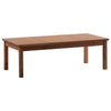 4 Piece Solid Acacia Wood Garden Lounge Set Weather Resistant Patio Set